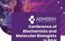 Najava konferencije ,,International Conference of Biochemists and Molecular Biologists in Bosnia and Herzegovina – ABMBBIH Conference 2023.“