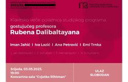 Koncert polaznica studijskog programa prof. Rubena Dalibaltayana