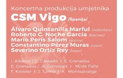 Koncert profesora CSM Vigo pod okriljem Majskih muzičkih svečanosti