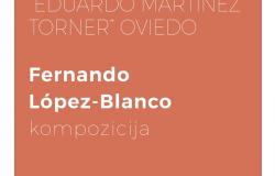 Profesor Fernando López-Blanco (kompozicija) na Muzičkoj akademiji UNSA
