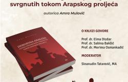 Promocija | Diskursna analiza govora predsjednika svrgnutih tokom Arapskog proljeća autorice Amre Mulović