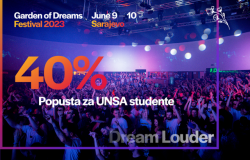 Garden of Dreams otkriva novu festivalsku lokaciju: natkriveni Open Air stage u Kampusu Univerziteta u Sarajevu