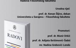 Promocija 25. izdanja časopisa Radovi Filozofskog fakulteta u Sarajevu