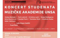 Studentski koncert na Svjetski dan muzike