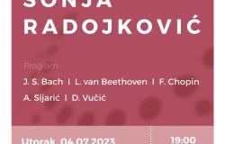 Recital pijanistice Sonje Radojković