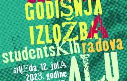 Godišnja izložba studentskih radova Akademije likovnih umjetnosti UNSA