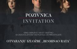 Otvaranje izložbe ,,Besmisao rata’’