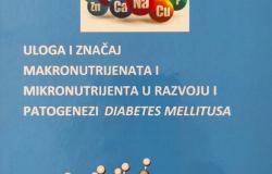 Promocija monografije „Uloga i značaj makronutrijenata i mikronutrijenta u razvoju i patogenezi diabetes mellitusa“