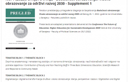 Objavljeno posebno izdanje "Pregleda: časopisa za društvena pitanja" | Supplement, No. 1 (2023)