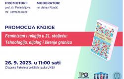 Promocija knjige “Feminizam i religija u 21. stoljeću”