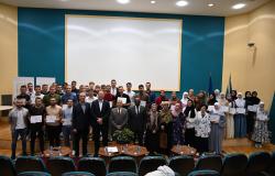 Svečana dodjela certifikata sedmoj generaciji brucoša Fakulteta islamskih nauka u Kulturnom centru Kralj Fahd u Sarajevu