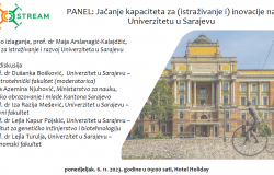 POZIV | Panel: Jačanje kapaciteta za (istraživanje i) inovacije na Univerzitetu u Sarajevu