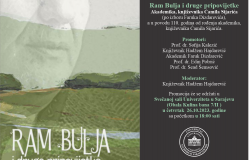 Promocija knjige „Ram Bulja i druge pripovijetke“ književnika Ćamila Sijarića
