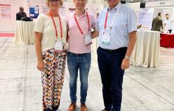 Dr. Tarik Sulejmanović sa svojim mentorom prof. dr. Michaelom Hess i dr. Claudiom Hess