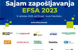Sajam zapošljavanja 2023 EFSA | Poziv za studentice i studente