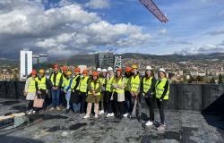 Studenti Građevinskog fakulteta UNSA posjetili gradilište stambeno-poslovnog objekta