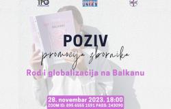 Poziv na promociju zbornika “Rod i globalizacija”