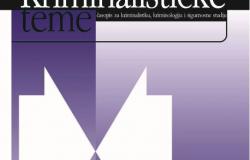 Novi broj časopisa "Kriminalističke teme"