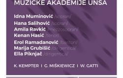 Koncert Hora i Orkestra Muzičke akademije UNSA | 74. godišnjica UNSA