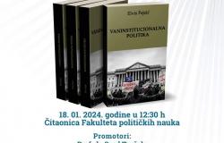 Promocija knjige "Vaninstitucionalna politika" prof. dr. Elvisa Fejzića