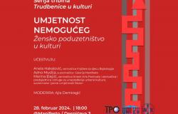 Poziv na drugu tribinu “Trudbenice u kulturi” | Umjetnost nemogućeg: žensko poduzetništvo u kulturi