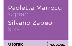 Kada poezija postane muzika: Sopranistica Paoletta Marrocu i pijanista Silvano Zabeo na Muzičkoj akademiji UNSA 
