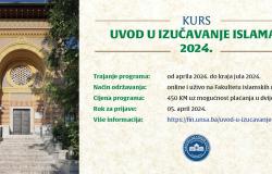 Kurs “Uvod u izučavanje islama I”