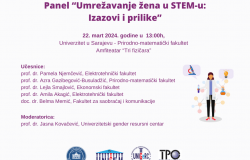 Panel “Umrežavanje žena u STEM-u: Izazovi i prilike”
