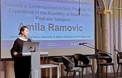 Profesorica Muzičke akademije UNSA Amila Ramović sudjelovala na konferenciji EPARM u Ljubljani