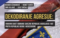 Objavljena knjiga “Dekodiranje agresije: Vrhovni savet odbrane Savezne Republike Jugoslavije i rat protiv Republike Bosne i Hercegovine”