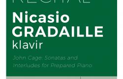 John Cage u fokusu: Klavirski recital Nicasia Gradaille u okviru Koncertne sezone MAS