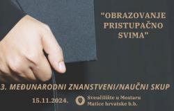 3. međunarodni znanstveni/naučni skup "Obrazovanje pristupačno svima"