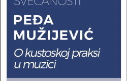 Predavanje Peđe Mužijevića na Muzičkoj akademiji UNSA
