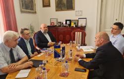 Representatives of the Center for Europe and the Faculty of Political Sciences and International Studies of the University of Warsaw visited the University of Sarajevo