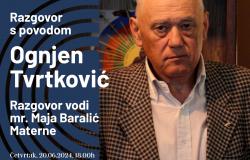 Razgovor s povodom: Ognjen Tvrtković