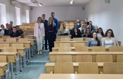 Na Fakultetu za saobraćaj i komunikacije Univerziteta u Sarajevu održano gostujuće predavanje mr. Ermina Pleha