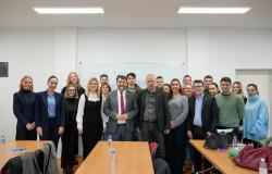 Ministar unutrašnjih poslova Kantona Sarajevo Admir Katica pruža podršku studentima Fakulteta za kriminalistiku, kriminologiju i sigurnosne studije UNSA