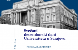 Program umjetničkih akademija u okviru Svečanih decembarskih dana Univerziteta u Sarajevu