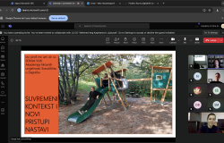 Održano gostujuće online predavanje u okviru projekta: Razvoj digitalnih kompetencija i njihov uticaj na inovativne pristupe u nastavnoj praksi 