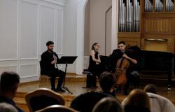 Na Muzičkoj akademiji UNSA nastupio trio Timur Muratović, Isak Haračić i Zerina Šabotić