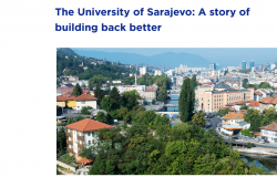 Priča o Univerzitetu u Sarajevu objavljena u prestižnom magazinu EAIE