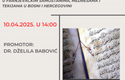 Promocija izdanja Orijentalnog instituta UNSA u okviru 36. Međunarodnog sajma knjiga