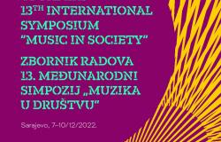Objavljen 13. Zbornik radova “Muzika u društvu”