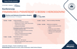 NAJAVA KONFERENCIJE: Finansijska pismenost u Bosni i Hercegovini