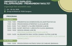 Dani otvorenih vrata Poljoprivredno-prehrambenog fakulteta UNSA