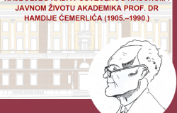 Javni poziv za dostavljanje radova za izbor najboljeg rada o naučnom i javnom životu akademika prof. dr Hamdije Ćemerlića