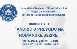 Okrugli sto "Andrić u prevodu na romanske jezike"