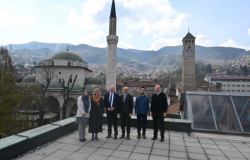 Predstavnici RESILIENCE projekta u posjeti Gazi Husrev-begovoj biblioteci