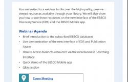 NAJAVA | EBSCO webinar 