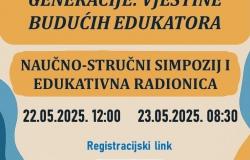 NAJAVA | Naučno-stručni simpozij i edukativna radionica "Biotehnolozi naredne generacije: Vještine budućih edukatora"
